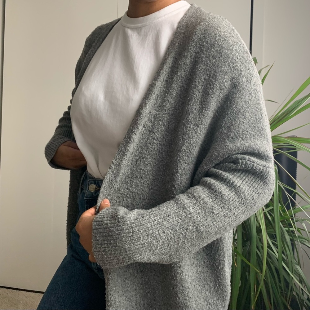 Oversized Knit Cardigan